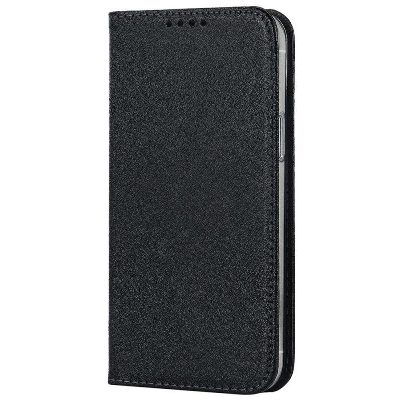 Bescherming Hoesje voor iPhone 14 Plus Folio-hoesje Zachte Lederen Stijl Met Riem
