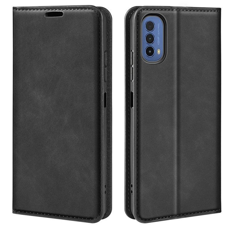 Bescherming Hoesje voor Moto E40 / E30 / E20 Folio-hoesje Huid-touch Zachtheid