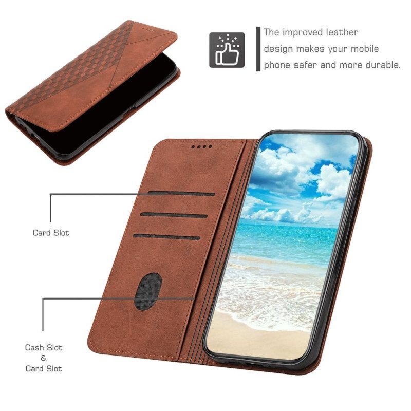 Bescherming Hoesje voor Motorola Edge 40 Pro Folio-hoesje 3d Patroon