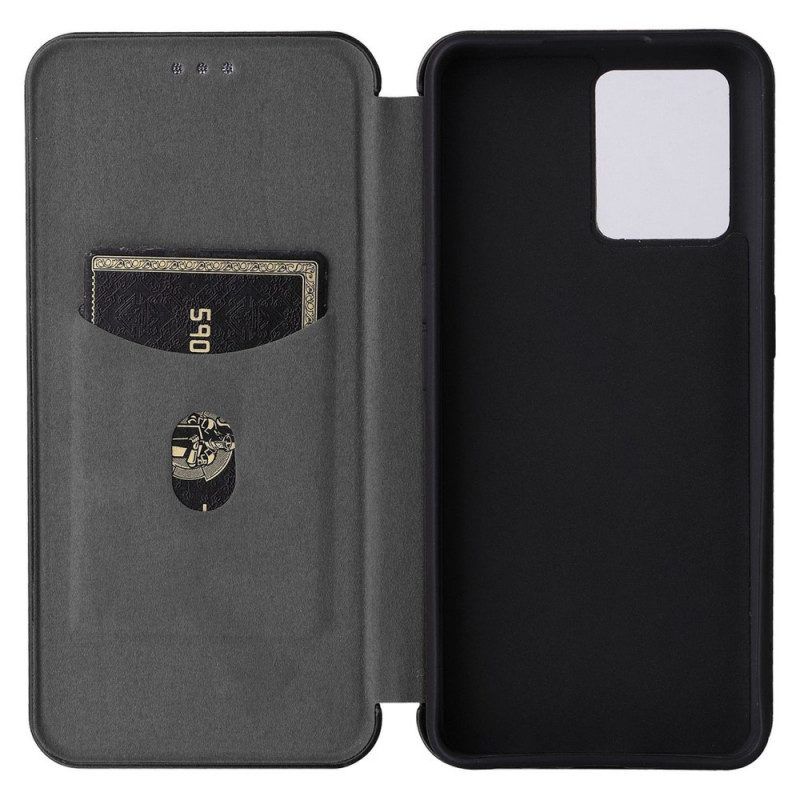 Bescherming Hoesje voor OnePlus Nord CE 2 Lite 5G Folio-hoesje Koolstofvezel Textuur