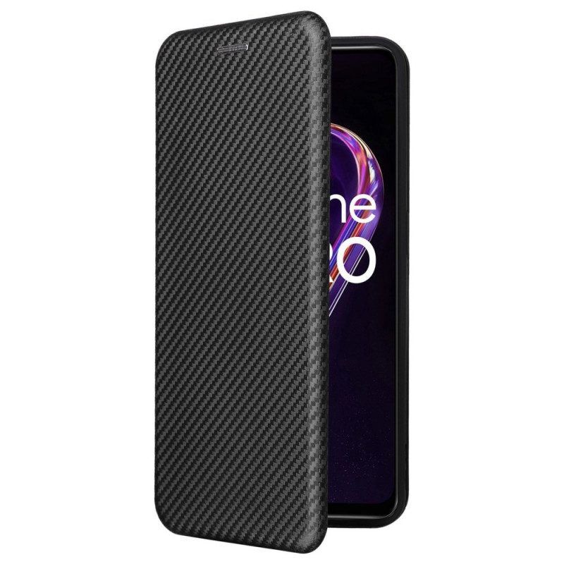 Bescherming Hoesje voor OnePlus Nord CE 2 Lite 5G Folio-hoesje Koolstofvezel Textuur
