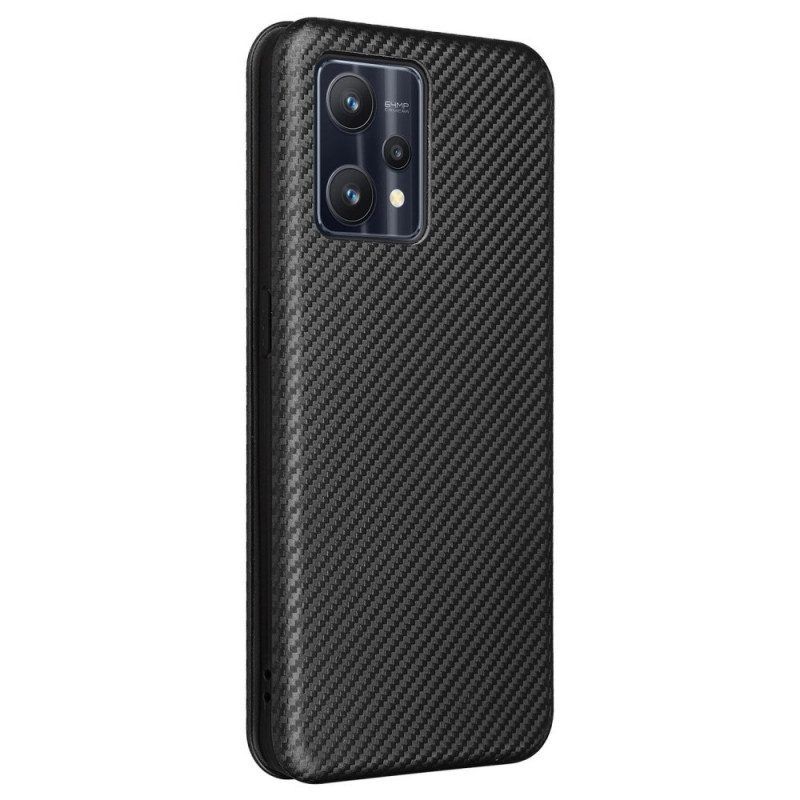 Bescherming Hoesje voor OnePlus Nord CE 2 Lite 5G Folio-hoesje Koolstofvezel Textuur