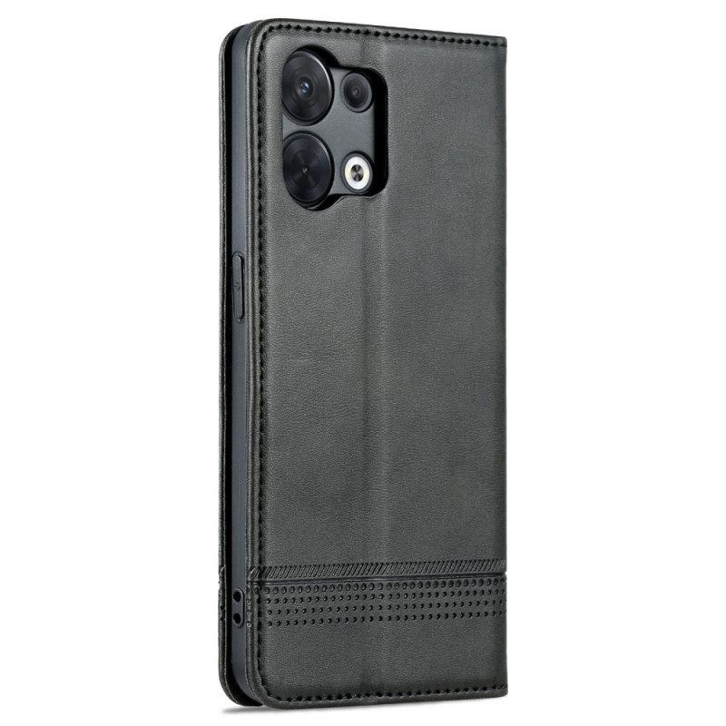 Bescherming Hoesje voor Oppo Reno 8 Folio-hoesje Azns