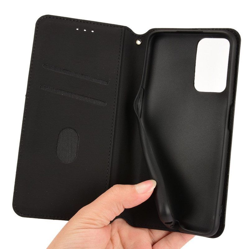 Bescherming Hoesje voor Realme 9i Folio-hoesje 3d Kubus Afdrukken