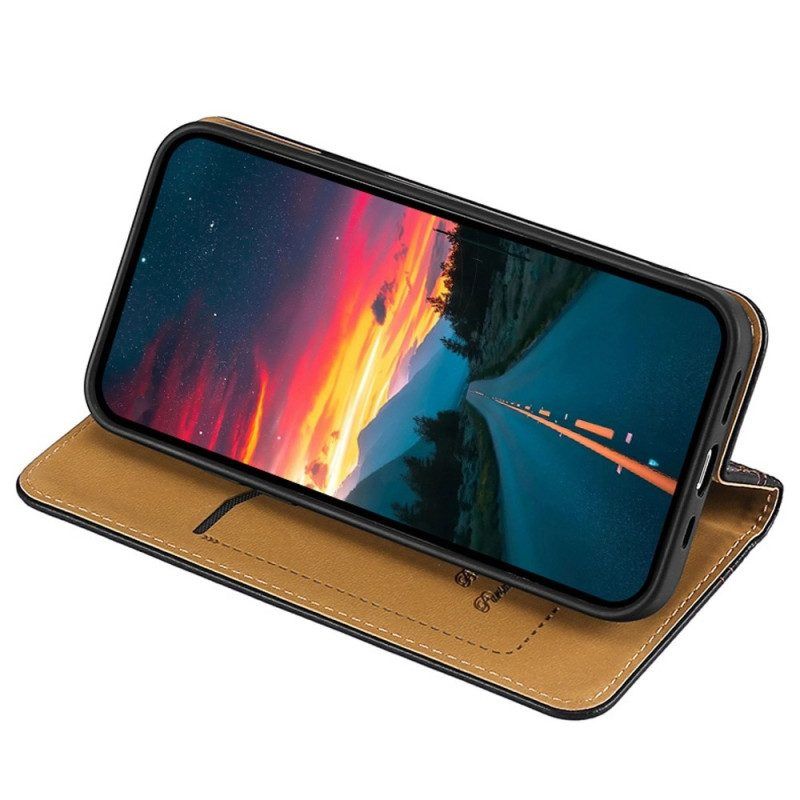 Bescherming Hoesje voor Realme GT Neo 3 Folio-hoesje Jeanstextuur
