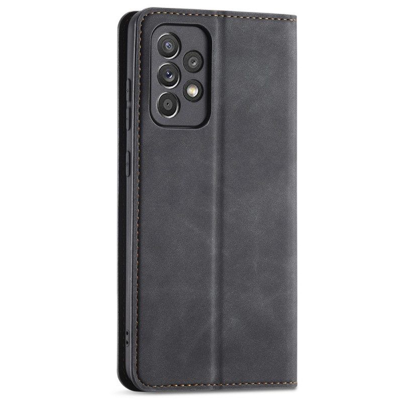 Bescherming Hoesje voor Samsung Galaxy A53 5G Folio-hoesje Forwenw Ledereffect