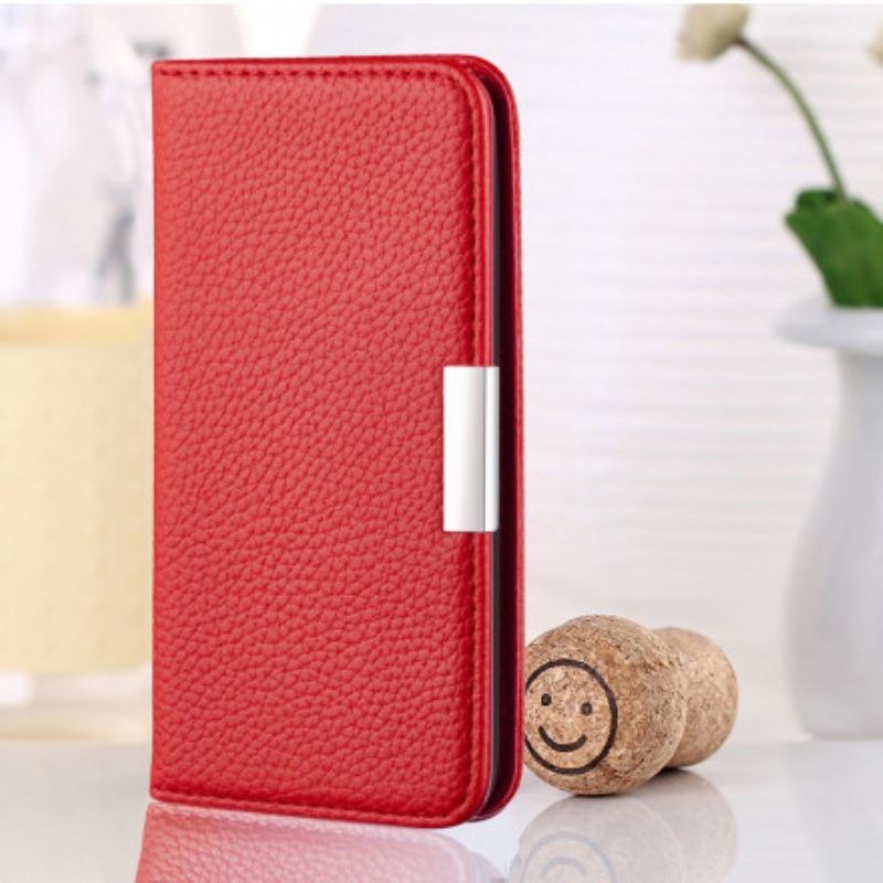 Bescherming Hoesje voor Samsung Galaxy M12 / A12 Folio-hoesje Imitatieleer Litchi Ultra Chic