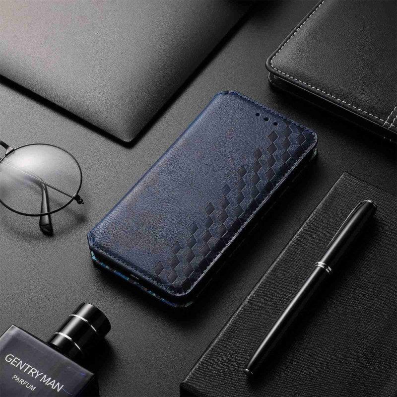 Bescherming Hoesje voor Samsung Galaxy M13 Folio-hoesje Patroon Met Leereffect