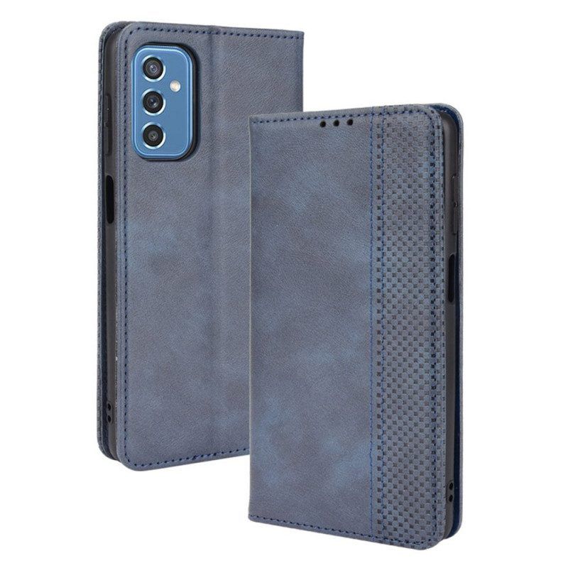 Bescherming Hoesje voor Samsung Galaxy M52 5G Folio-hoesje Zacht Kunstleer