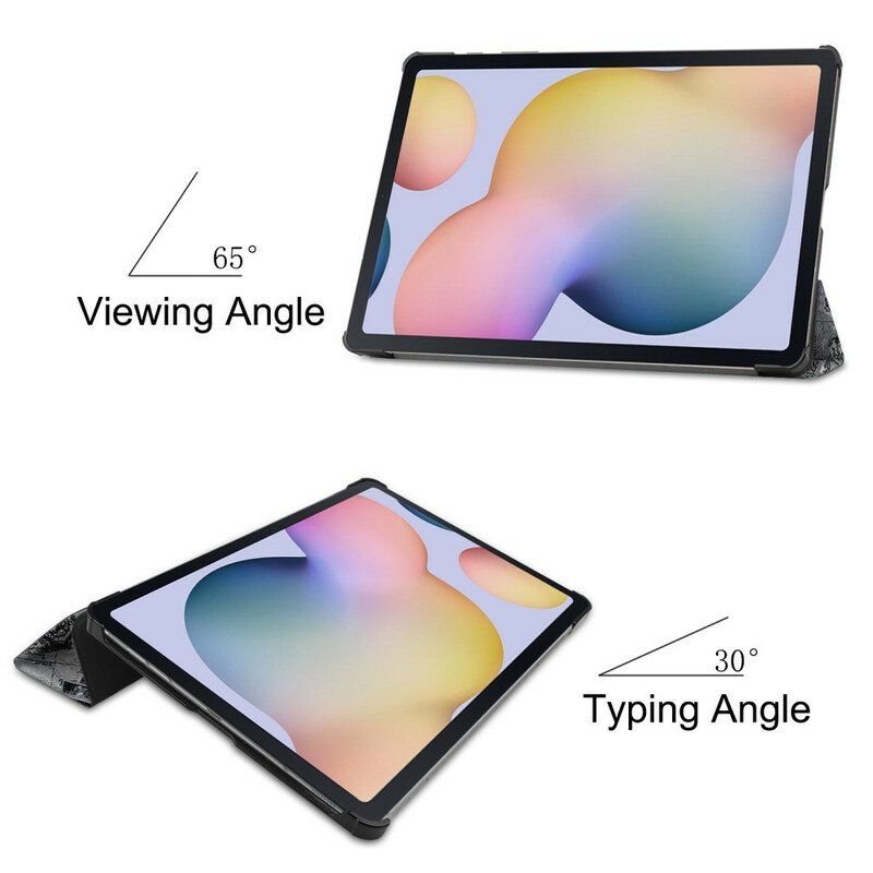 Bescherming Hoesje voor Samsung Galaxy Tab S8 Plus / Tab S7 Plus Versterkte Eiffeltoren