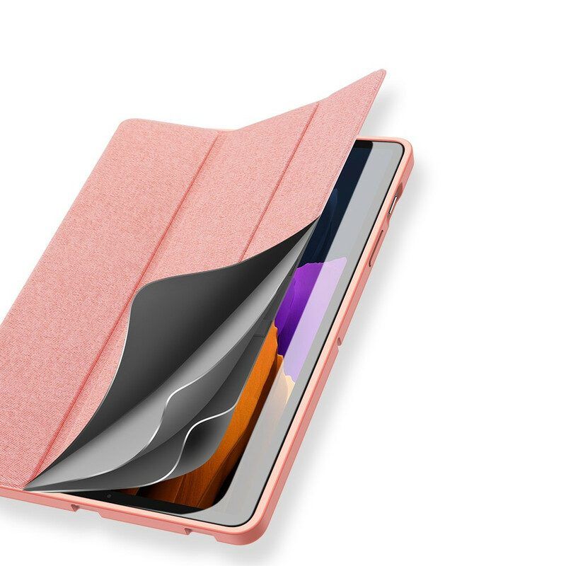 Bescherming Hoesje voor Samsung Galaxy Tab S8 / Tab S7 Domo-serie Dux-ducis