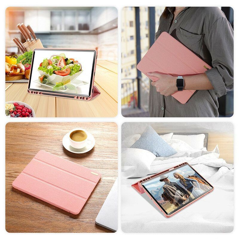 Bescherming Hoesje voor Samsung Galaxy Tab S8 / Tab S7 Domo-serie Dux-ducis