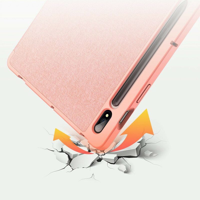 Bescherming Hoesje voor Samsung Galaxy Tab S8 / Tab S7 Domo-serie Dux-ducis