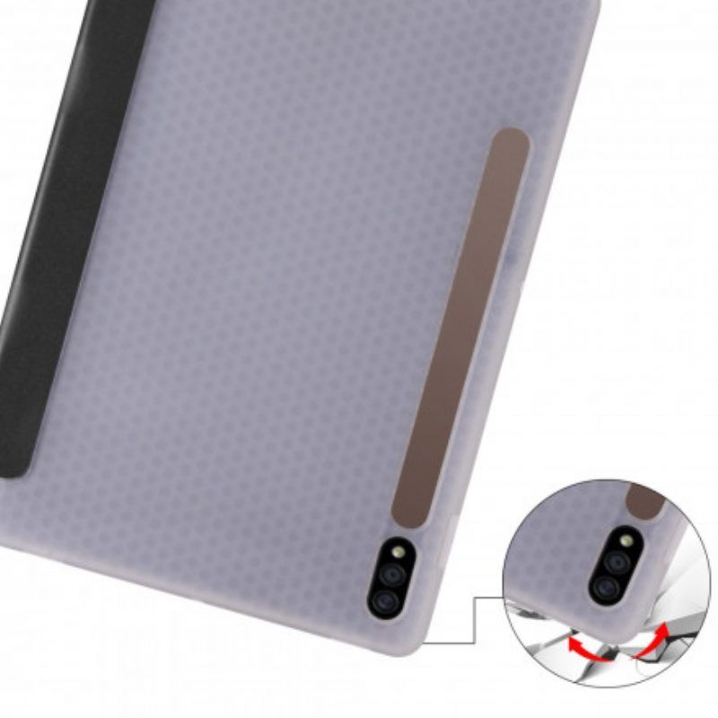 Bescherming Hoesje voor Samsung Galaxy Tab S8 / Tab S7 Siliconen
