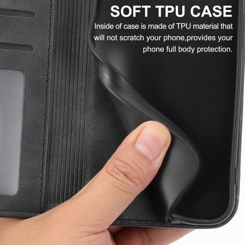 Bescherming Hoesje voor Sony Xperia 10 IV Folio-hoesje Leren Stijl Met 3d-patroon En Riem