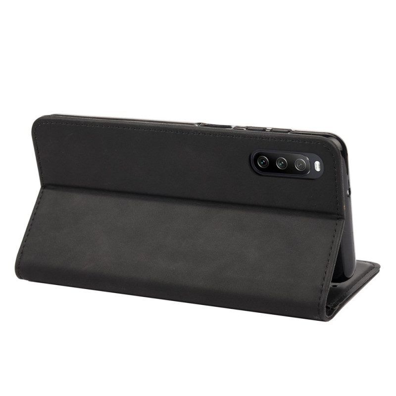 Bescherming Hoesje voor Sony Xperia 10 IV Folio-hoesje Twee Toon