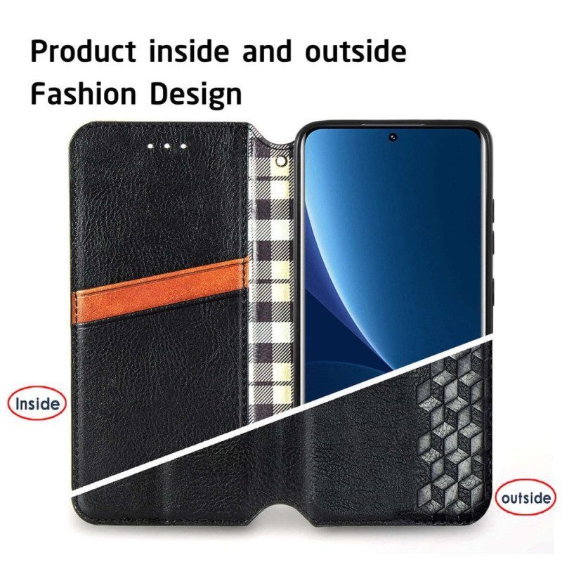 Bescherming Hoesje voor Xiaomi 12T / 12T Pro Folio-hoesje 3d Patroon