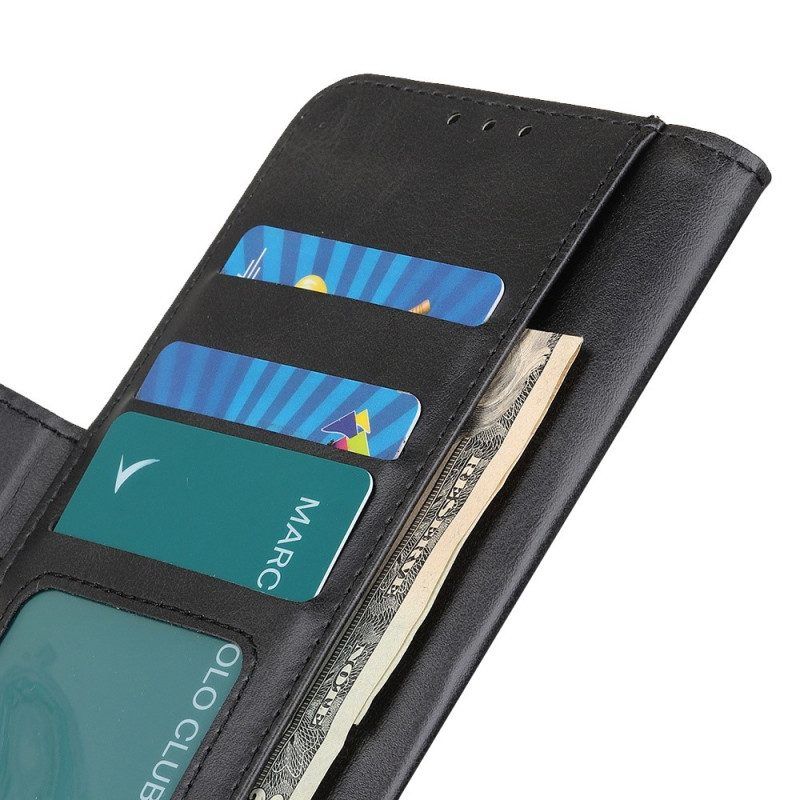 Bescherming Hoesje voor Xiaomi Redmi Note 12 4G Folio-hoesje Elegantie Splitleer