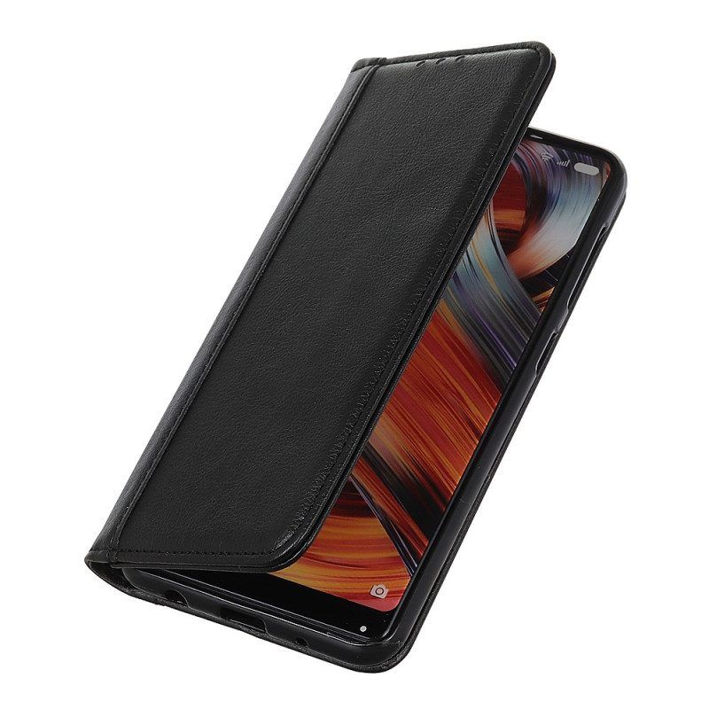 Bescherming Hoesje voor Xiaomi Redmi Note 12 4G Folio-hoesje Vintage Gespleten Leer