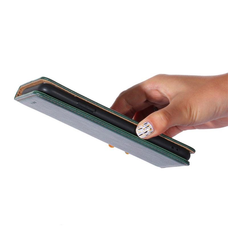Bescherming Hoesje voor Xiaomi Redmi Note 12 5G Folio-hoesje Kunstleer Stiksels