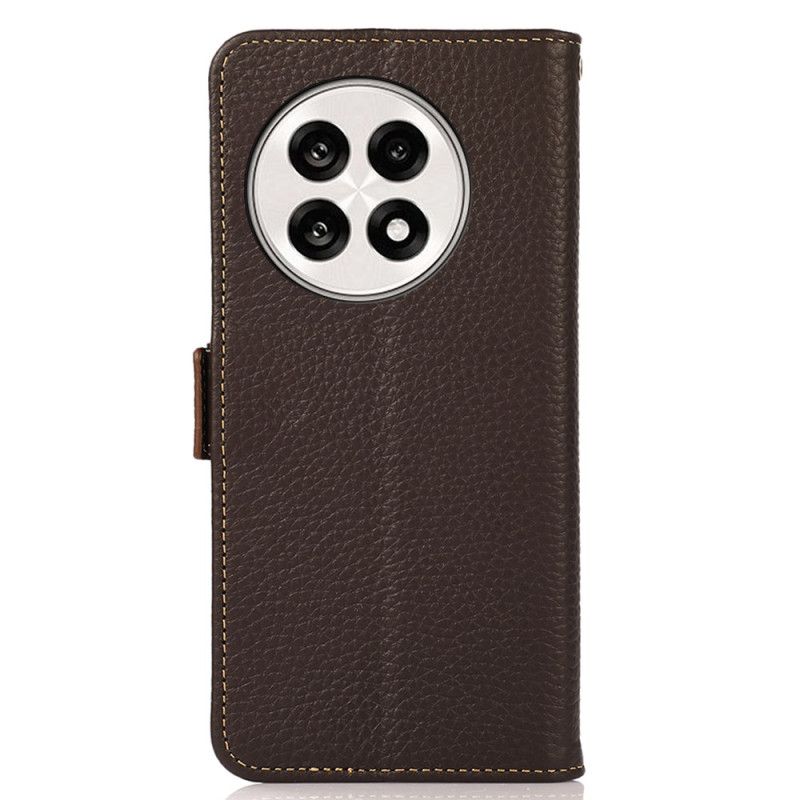 Folio-hoesje Oneplus 13r Khazneh Leer Rfid-bescherming