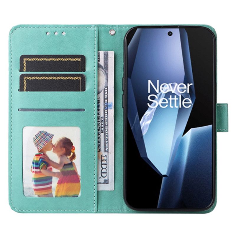 Folio-hoesje Oneplus 13r Telefoonhoesje Zonnebloem