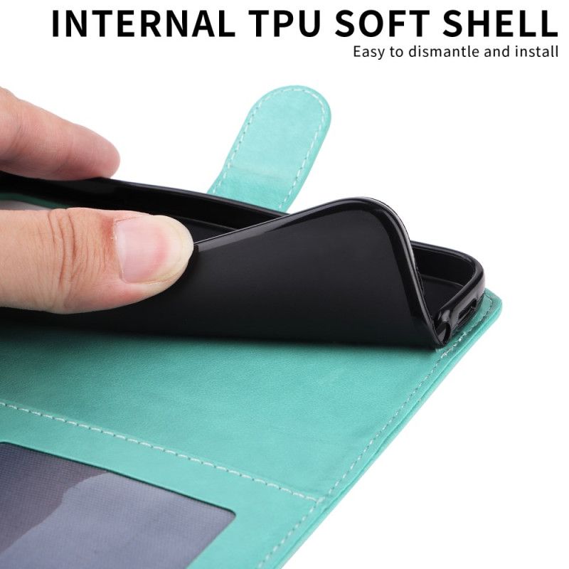 Folio-hoesje Oneplus 13r Telefoonhoesje Zonnebloem