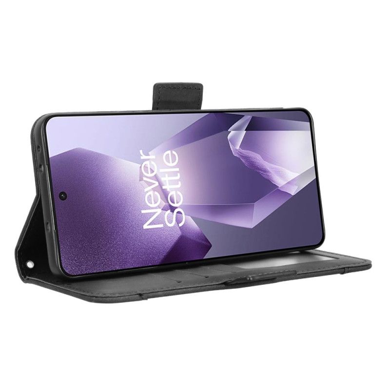 Leren Hoesje Oneplus 13r Meerdere Kaarten Bescherming Hoesje