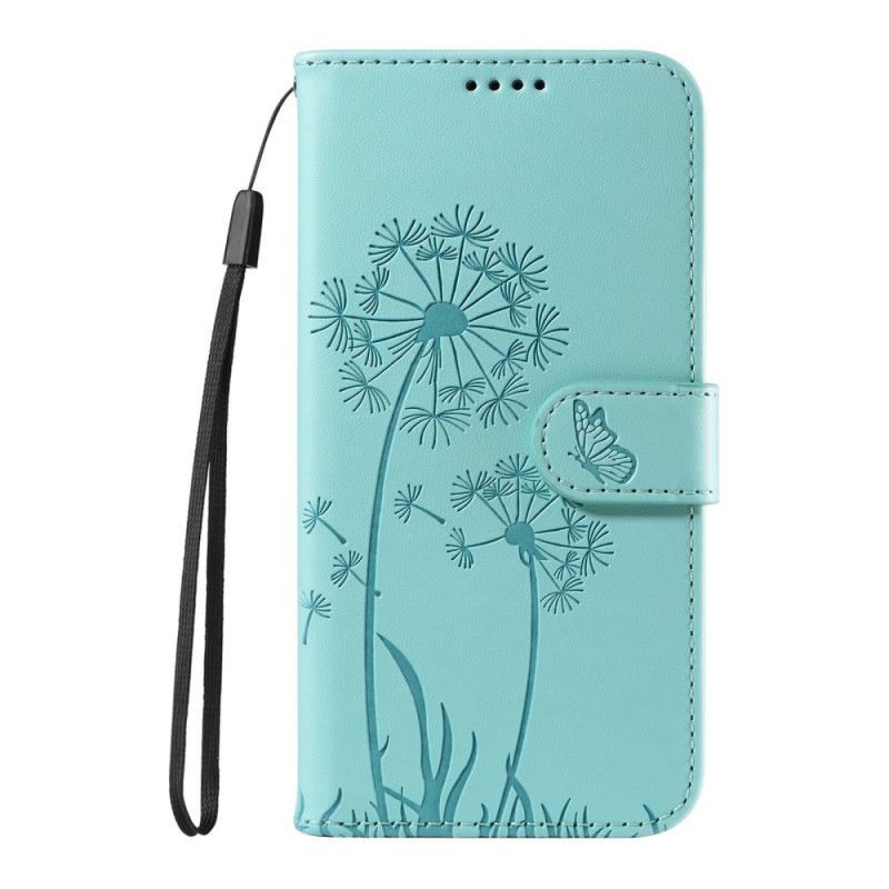 Leren Hoesje Oneplus 13r Paardenbloembandje