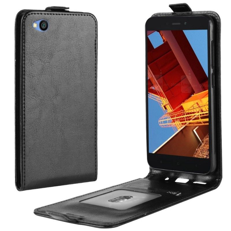 Cover Folio-hoesje Xiaomi Redmi Go Wit Zwart Telefoonhoesje Opvouwbaar