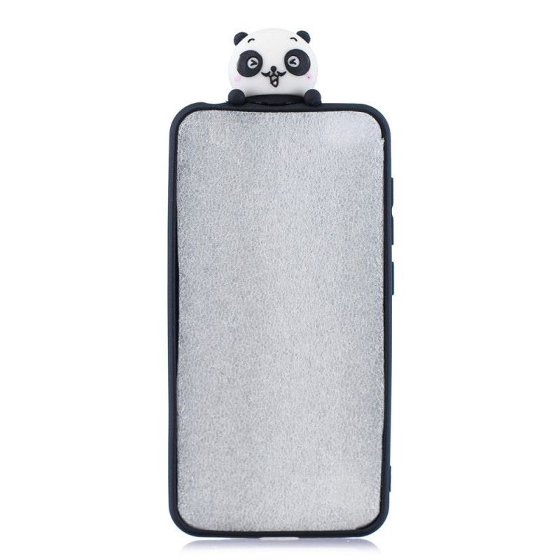 Hoesje Xiaomi Redmi Go Zwart Mijn 3D Panda