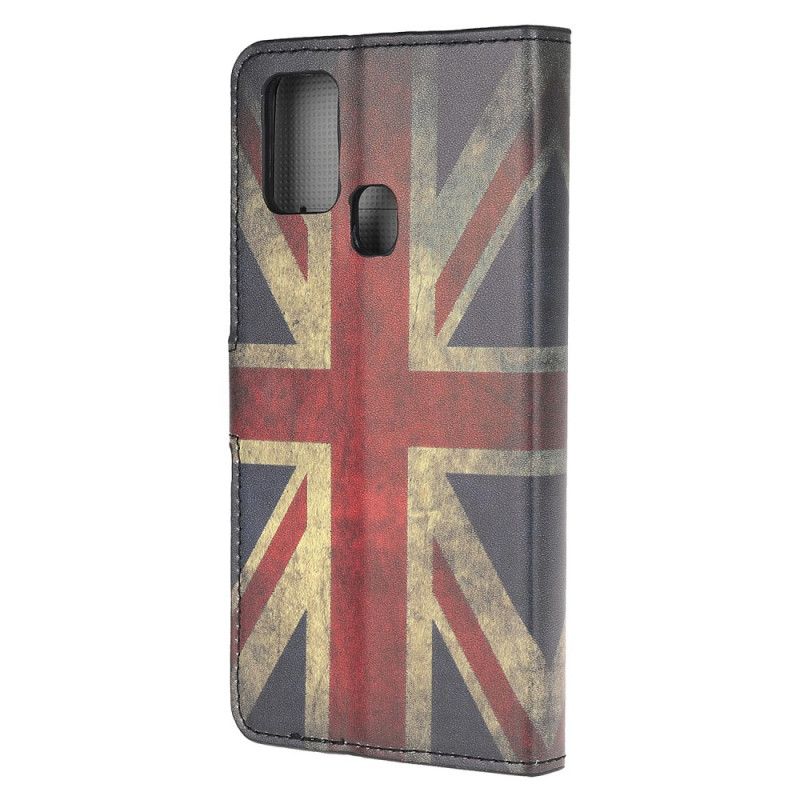 Bescherming Hoesje OnePlus Nord N10 Telefoonhoesje Engelse Vlag