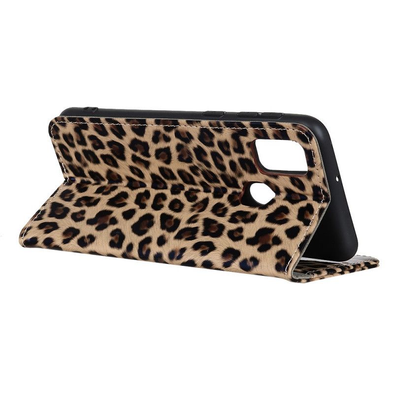 Bescherming Hoesje OnePlus Nord N10 Telefoonhoesje Luipaard