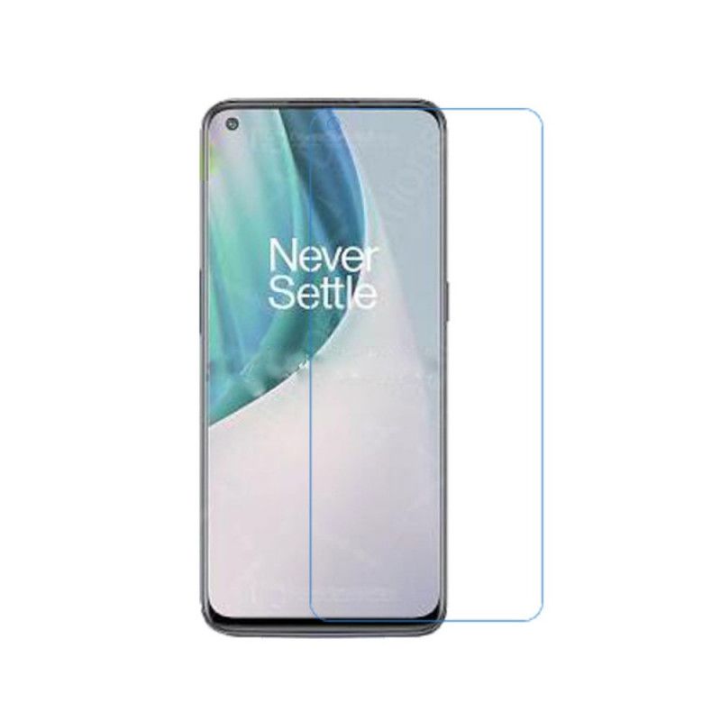 Boogrand (0.3 Mm) Gehard Glasbescherming Voor Het OnePlus Nord N10 Scherm