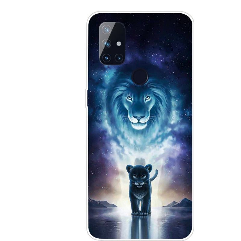 Case Hoesje OnePlus Nord N10 Telefoonhoesje Leeuwenwelp