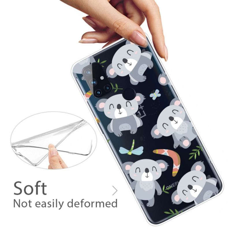 Case Hoesje OnePlus Nord N10 Telefoonhoesje Schattige Koala'S