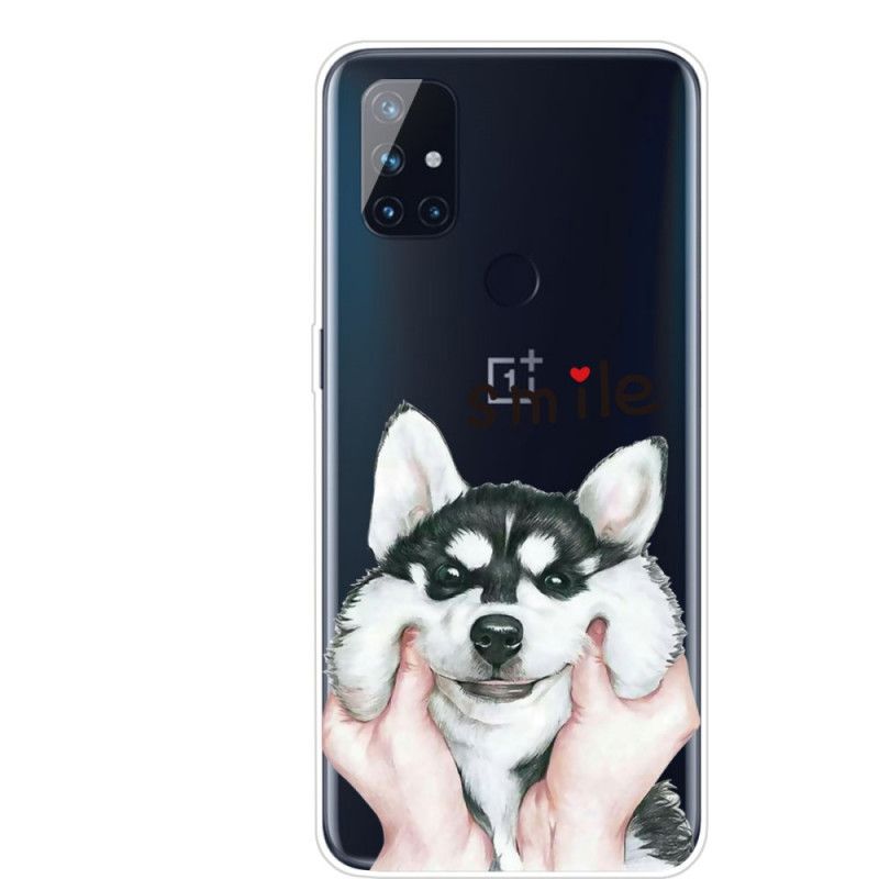Hoesje OnePlus Nord N10 Glimlach Hond
