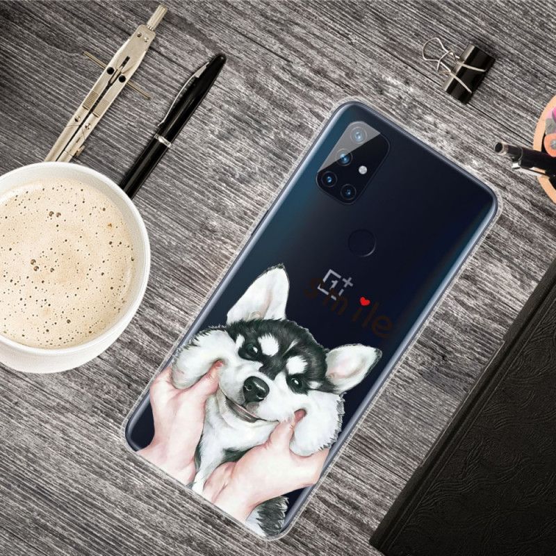 Hoesje OnePlus Nord N10 Glimlach Hond