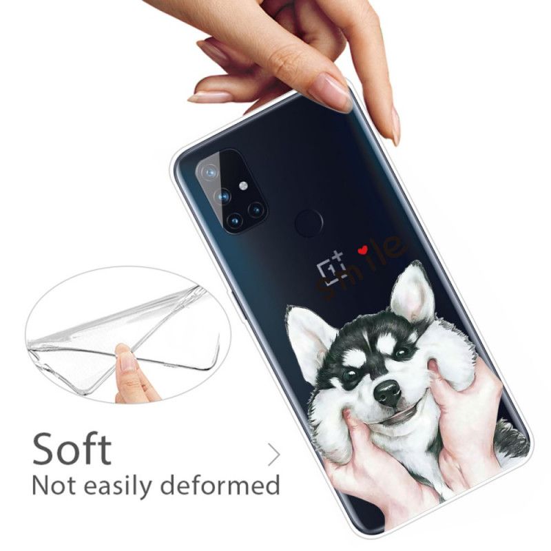 Hoesje OnePlus Nord N10 Glimlach Hond