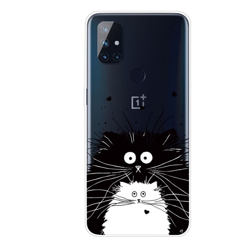Hoesje OnePlus Nord N10 Let Op De Katten