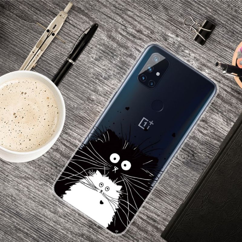 Hoesje OnePlus Nord N10 Let Op De Katten