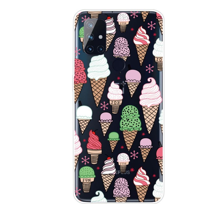 Hoesje OnePlus Nord N10 Roomijs