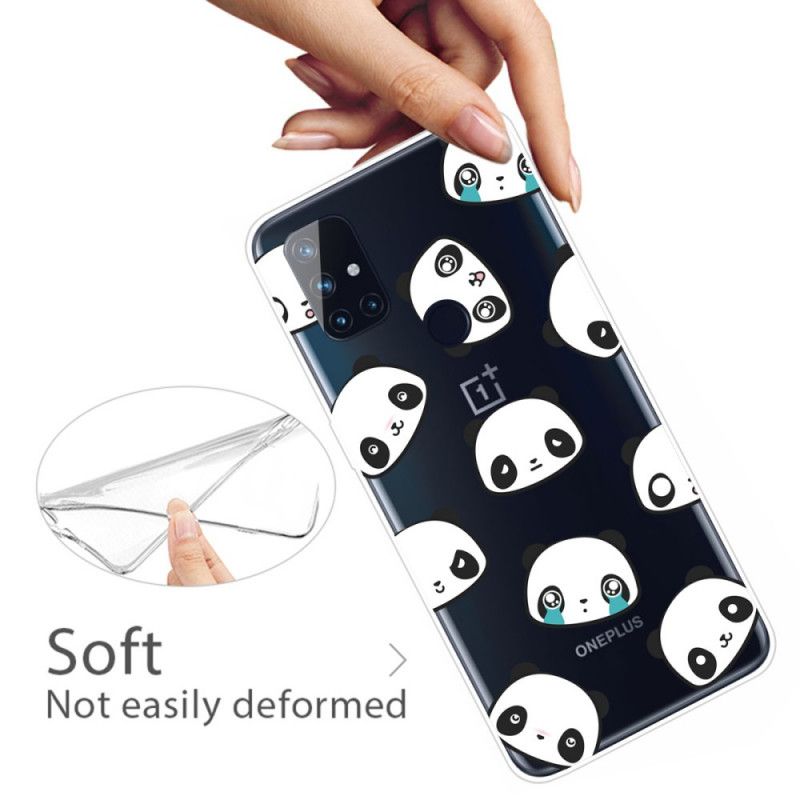 Hoesje OnePlus Nord N10 Sentimentele Panda'S
