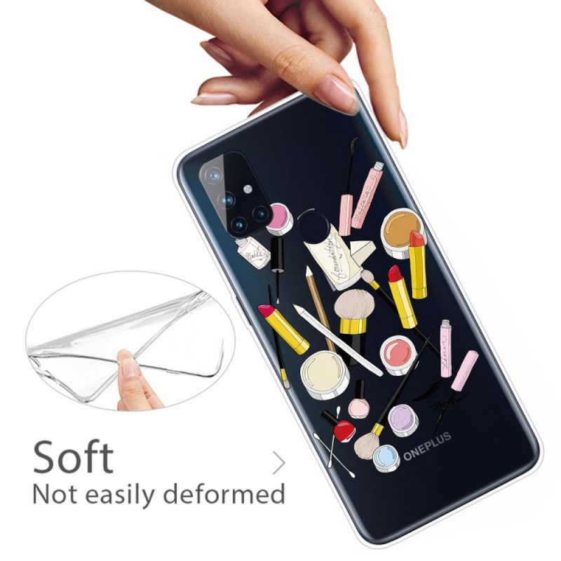 Hoesje OnePlus Nord N10 Telefoonhoesje Topmake-Up