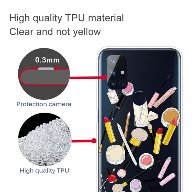 Hoesje OnePlus Nord N10 Telefoonhoesje Topmake-Up