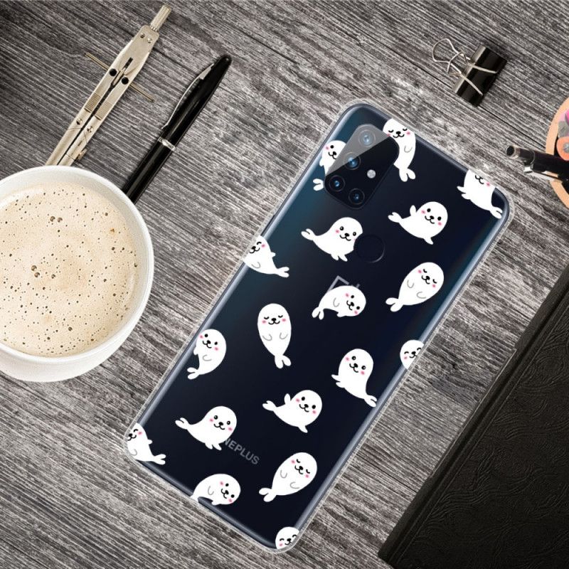 Hoesje OnePlus Nord N10 Top Zeeleeuwen