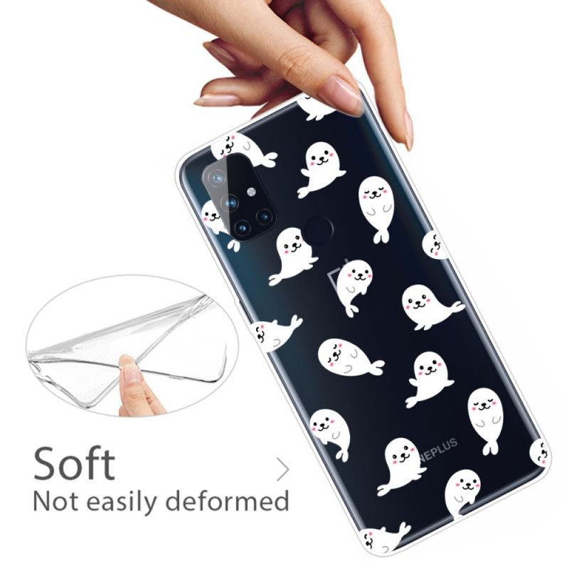 Hoesje OnePlus Nord N10 Top Zeeleeuwen