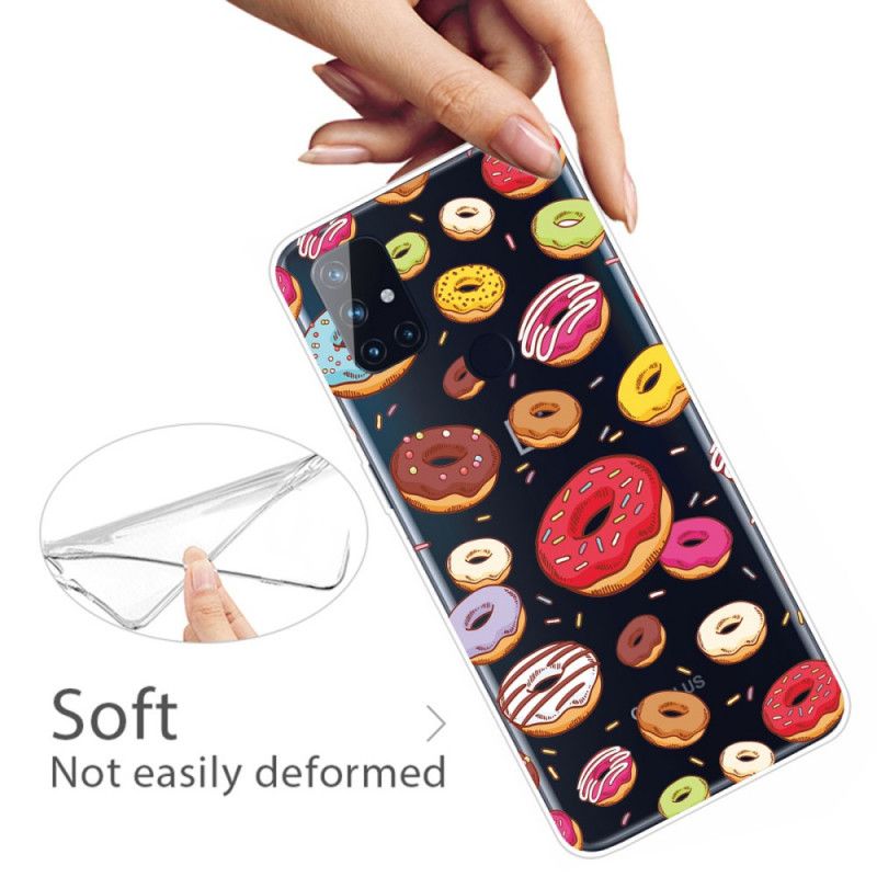 Hoesje voor OnePlus Nord N10 Hou Van Donuts