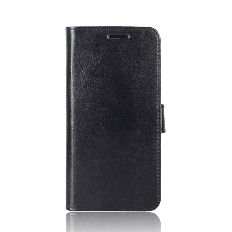 Leren Hoesje voor OnePlus Nord N10 Wit Zwart Ultra Kunstleer