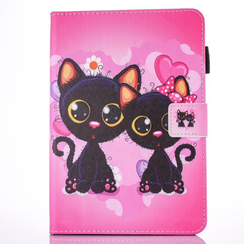 Cover Folio-hoesje iPad (9.7") Telefoonhoesje Katten Verliefd